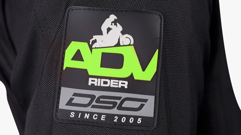 DSG Adv Riding Jacket Black Yellow Fluo 